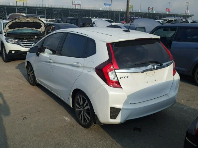 3HGGK5H99GM700987 - 2016 HONDA FIT EX WHITE photo 3