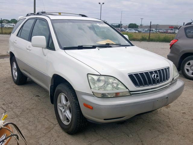 JTJGF10U310101103 - 2001 LEXUS RX 300 WHITE photo 1