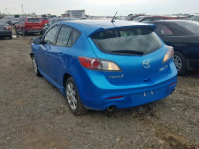 JM1BL1H52A1341434 - 2010 MAZDA 3 S BLUE photo 3