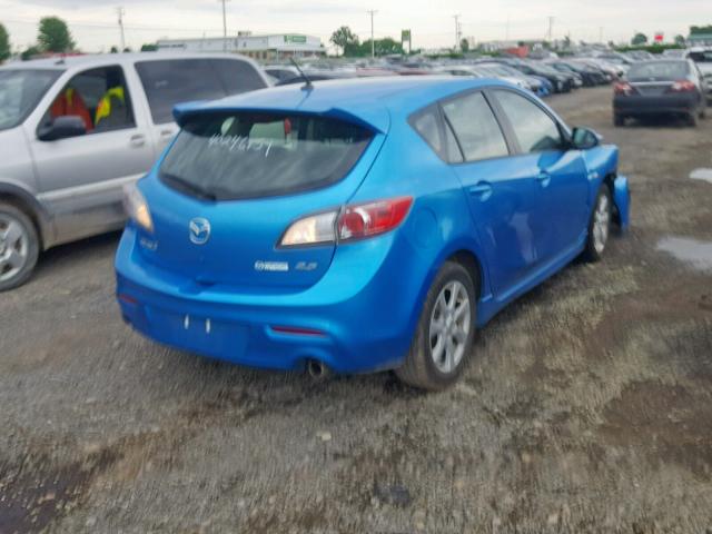 JM1BL1H52A1341434 - 2010 MAZDA 3 S BLUE photo 4