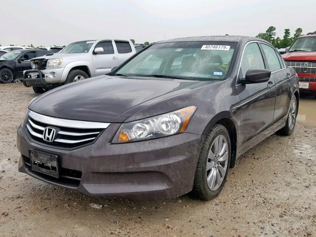 1HGCP2F85CA106932 - 2012 HONDA ACCORD EXL CHARCOAL photo 2