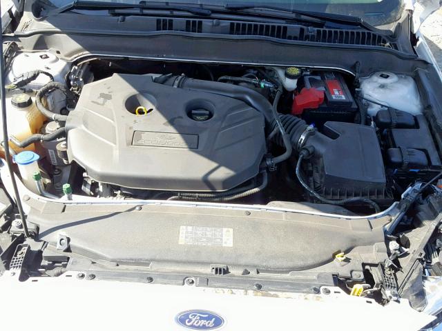 3FA6P0K93HR124914 - 2017 FORD FUSION TIT WHITE photo 7