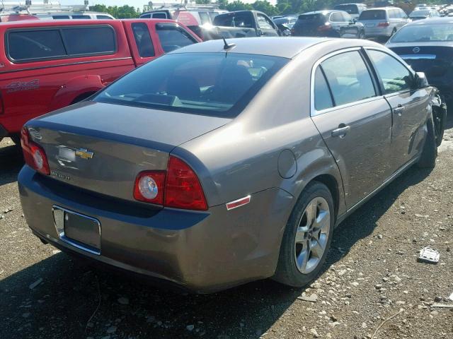 1G1ZC5EB4AF321715 - 2010 CHEVROLET MALIBU 1LT 棕色 照片 4