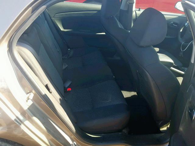 1G1ZC5EB4AF321715 - 2010 CHEVROLET MALIBU 1LT 棕色 照片 6
