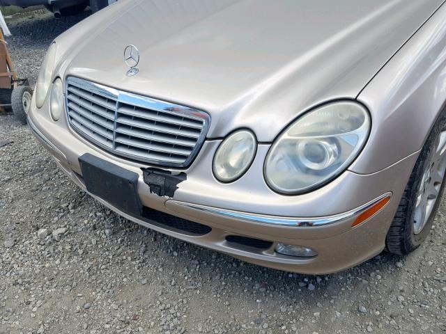 WDBUF65J34A497953 - 2004 MERCEDES-BENZ E 320 GOLD photo 9