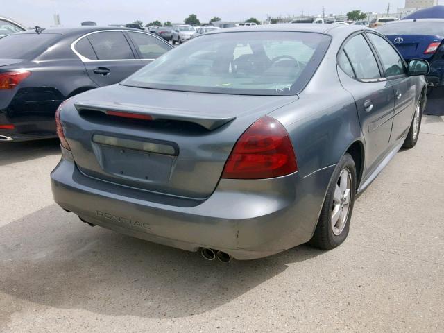 2G2WS522151146018 - 2005 PONTIAC GRAND PRIX GRAY photo 4