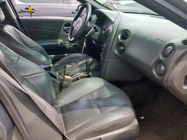 2G2WS522151146018 - 2005 PONTIAC GRAND PRIX GRAY photo 5
