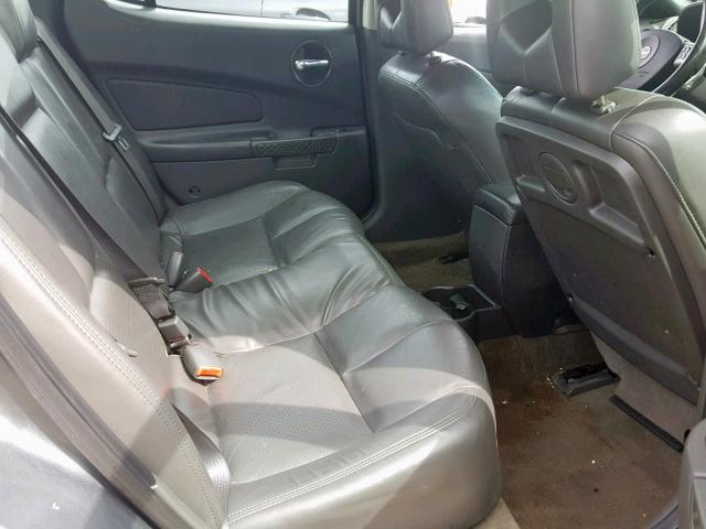 2G2WS522151146018 - 2005 PONTIAC GRAND PRIX GRAY photo 6