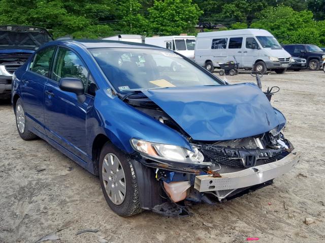 2HGFA1F36AH573871 - 2010 HONDA CIVIC VP BLUE photo 1