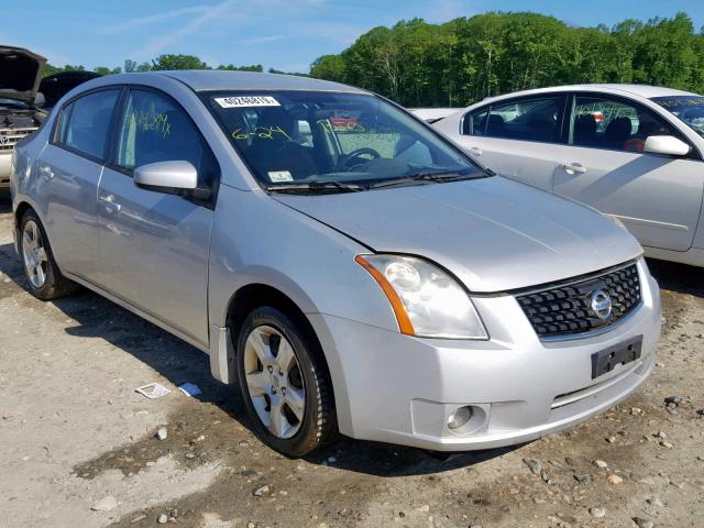 3N1AB61E98L727747 - 2008 NISSAN SENTRA 2.0 SILVER photo 1