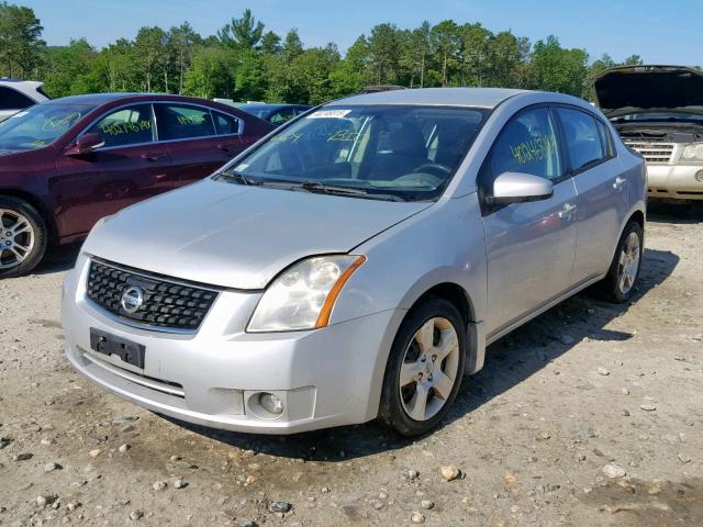 3N1AB61E98L727747 - 2008 NISSAN SENTRA 2.0 SILVER photo 2