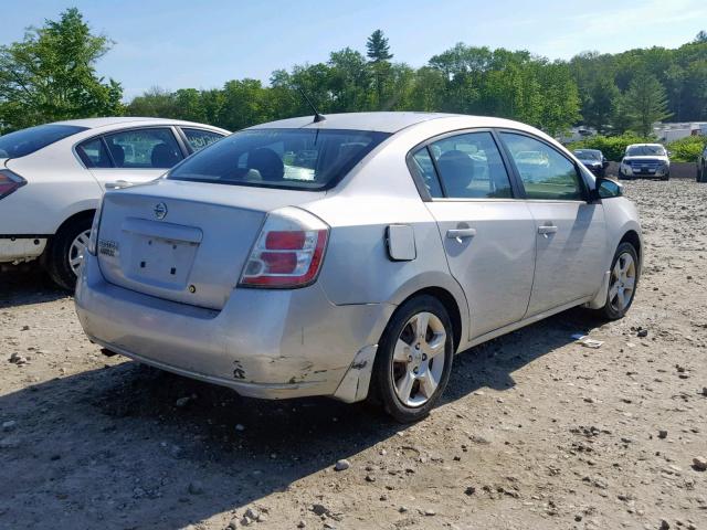 3N1AB61E98L727747 - 2008 NISSAN SENTRA 2.0 SILVER photo 4