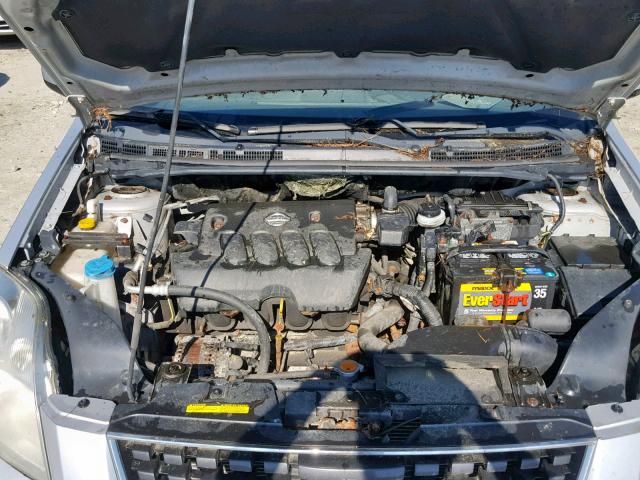 3N1AB61E98L727747 - 2008 NISSAN SENTRA 2.0 SILVER photo 7