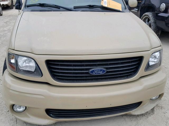 2FTZF07301CA99063 - 2001 FORD F150 SVT L CREAM photo 7