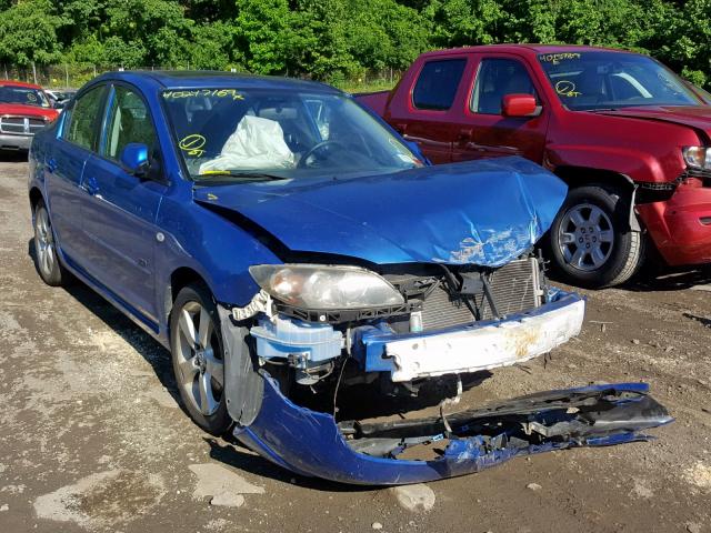 JM1BK323X61464489 - 2006 MAZDA 3 S BLUE photo 1