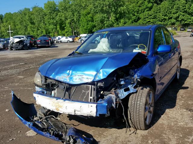 JM1BK323X61464489 - 2006 MAZDA 3 S BLUE photo 2