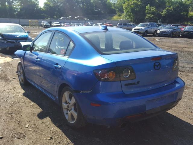 JM1BK323X61464489 - 2006 MAZDA 3 S BLUE photo 3