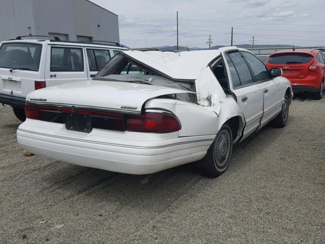 2MELM74W8VX611510 - 1997 MERCURY GRAND MARQ WHITE photo 4