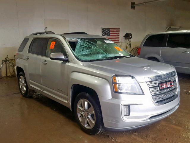 2GKALREK6H6244379 - 2017 GMC TERRAIN DE SILVER photo 1