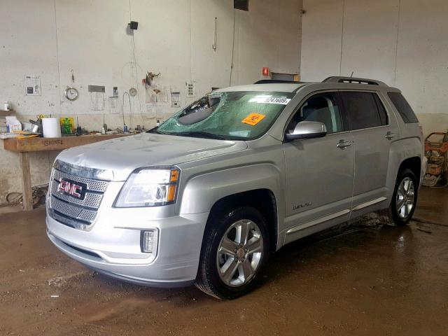 2GKALREK6H6244379 - 2017 GMC TERRAIN DE SILVER photo 2