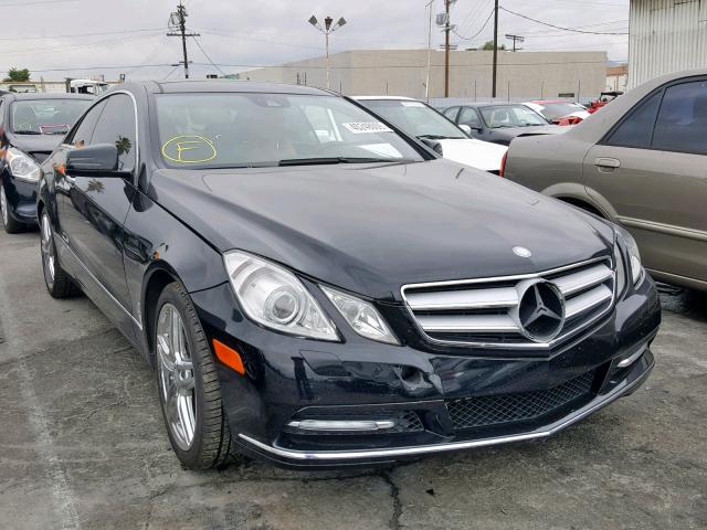 WDDKJ5KB0DF186097 - 2013 MERCEDES-BENZ E 350 BLACK photo 1