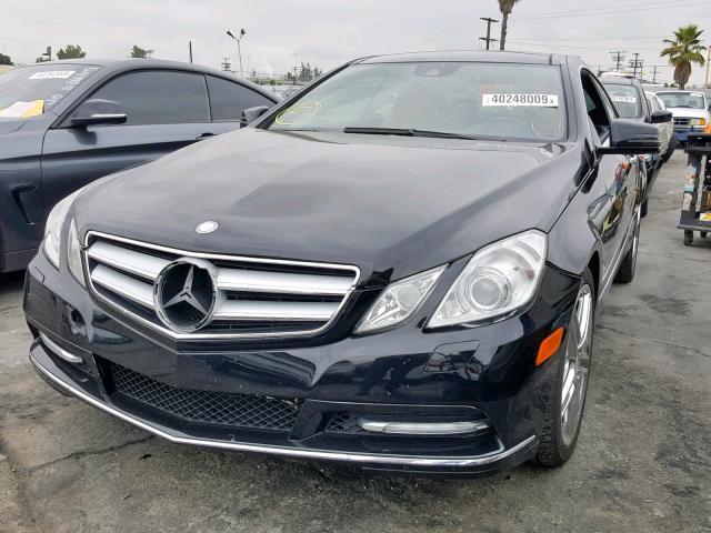 WDDKJ5KB0DF186097 - 2013 MERCEDES-BENZ E 350 BLACK photo 2