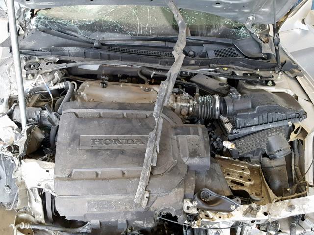 1HGCR3F87FA014516 - 2015 HONDA ACCORD EXL SILVER photo 7