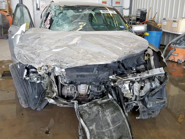 1HGCR3F87FA014516 - 2015 HONDA ACCORD EXL SILVER photo 9