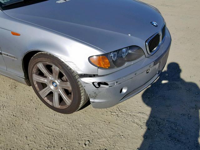 WBAEN33412PC10754 - 2002 BMW 325 IT SILVER photo 9