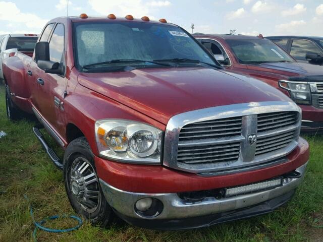 3D7ML48A57G846438 - 2007 DODGE RAM 3500 S MAROON photo 1