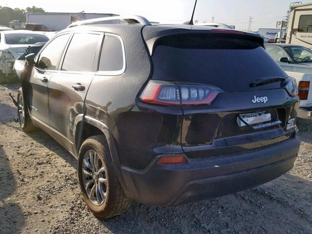 1C4PJLLB7KD331891 - 2019 JEEP CHEROKEE L BLACK photo 3