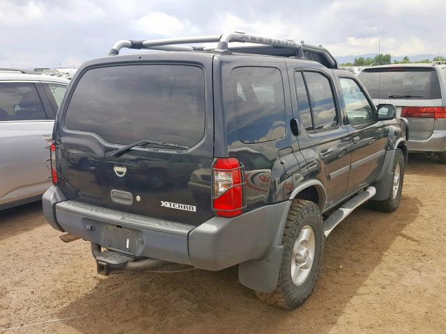 5N1ED28Y03C651479 - 2003 NISSAN XTERRA XE BLACK photo 4