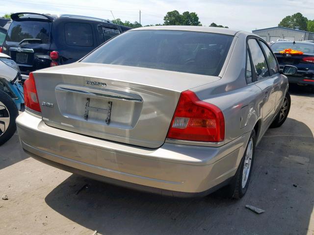 YV1TS59H941368099 - 2004 VOLVO S80 2.5T GOLD photo 4