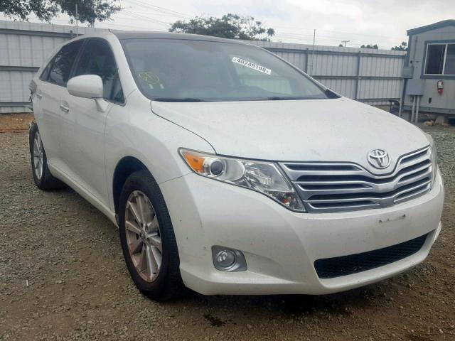 4T3ZA3BB9CU058418 - 2012 TOYOTA VENZA LE WHITE photo 1