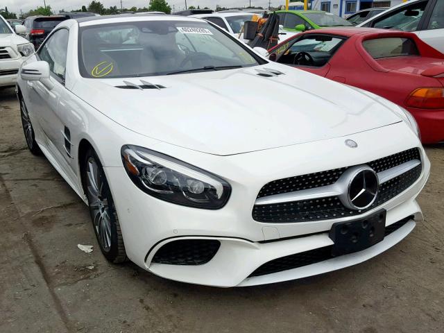 WDDJK6GA9HF045551 - 2017 MERCEDES-BENZ SL 450 WHITE photo 1