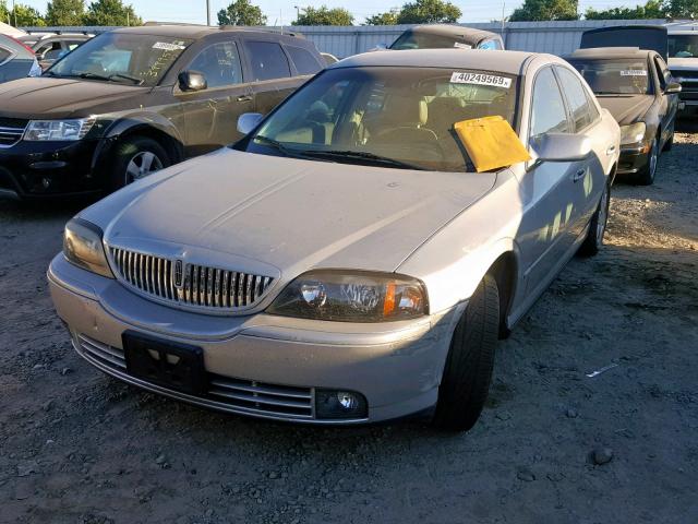 1LNHM86S85Y623529 - 2005 LINCOLN LS SILVER photo 2