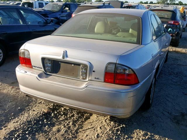 1LNHM86S85Y623529 - 2005 LINCOLN LS SILVER photo 4