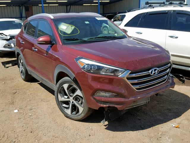 KM8J33A20GU044477 - 2016 HYUNDAI TUCSON LIM BURGUNDY photo 1