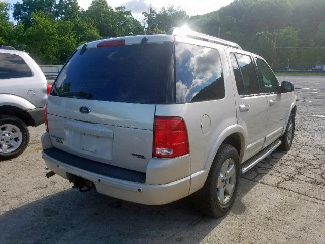 1FMZU75K75ZA01823 - 2005 FORD EXPLORER L WHITE photo 4