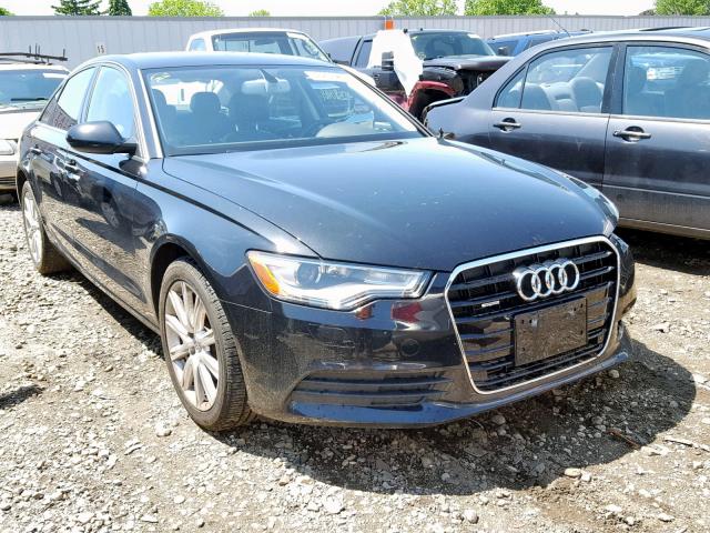 WAUGFAFC3DN093056 - 2013 AUDI A6 PREMIUM BLUE photo 1