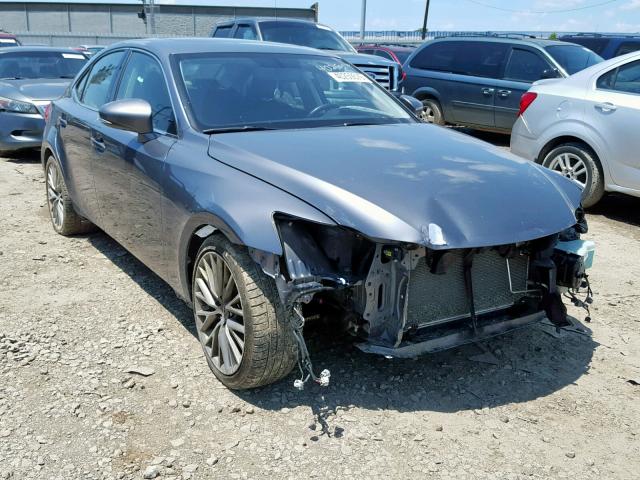 JTHCF1D25E5007323 - 2014 LEXUS IS 250 GRAY photo 1