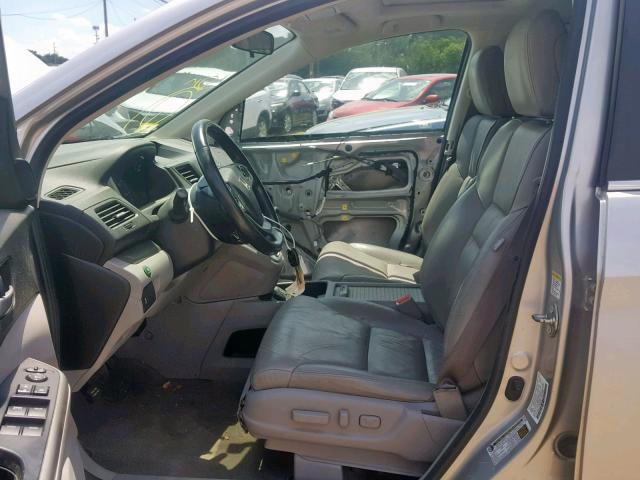 2HKRM4H73CH602807 - 2012 HONDA CR-V EXL SILVER photo 5