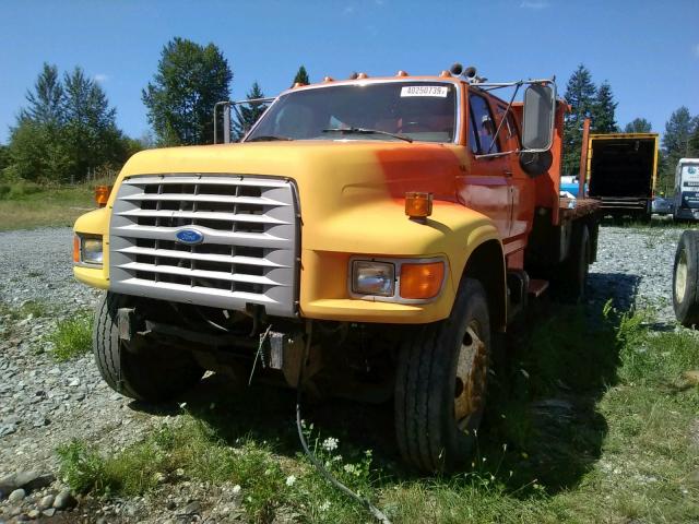 1FDXF80E4SVA69976 - 1995 FORD F800 ORANGE photo 2