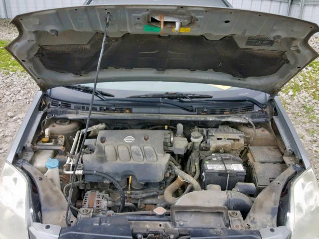 3N1AB61E28L689181 - 2008 NISSAN SENTRA 2.0 SILVER photo 7