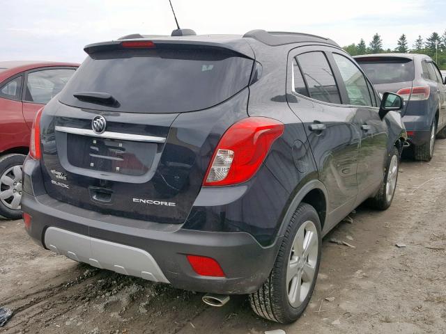 KL4CJASB7GB582766 - 2016 BUICK ENCORE BLACK photo 4