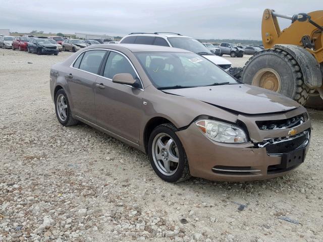 1G1ZH57B48F212499 - 2008 CHEVROLET MALIBU 1LT ოქროსფერი ფოტო 1