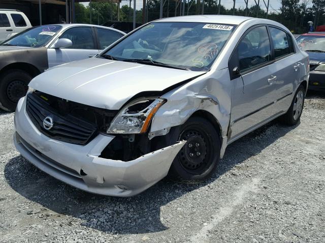 3N1AB6APXCL647870 - 2012 NISSAN SENTRA 2.0 SILVER photo 2