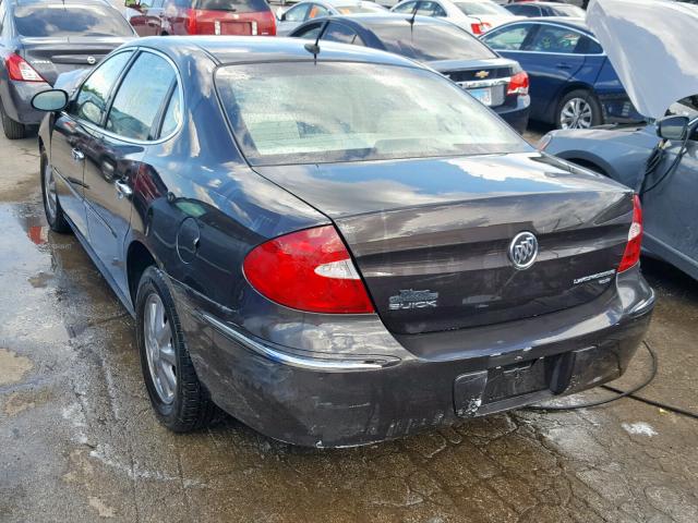2G4WC582081135804 - 2008 BUICK LACROSSE C BROWN photo 3