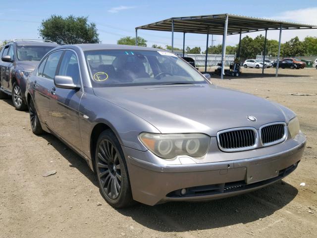 WBAGN634X4DS49922 - 2004 BMW 745 LI SILVER photo 1