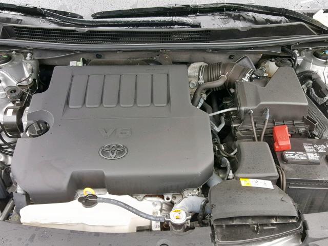 4T1BK1EBXHU243284 - 2017 TOYOTA AVALON XLE SILVER photo 7